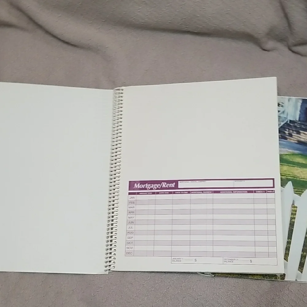 Bundle Of 2 Monthly Bill Organizers